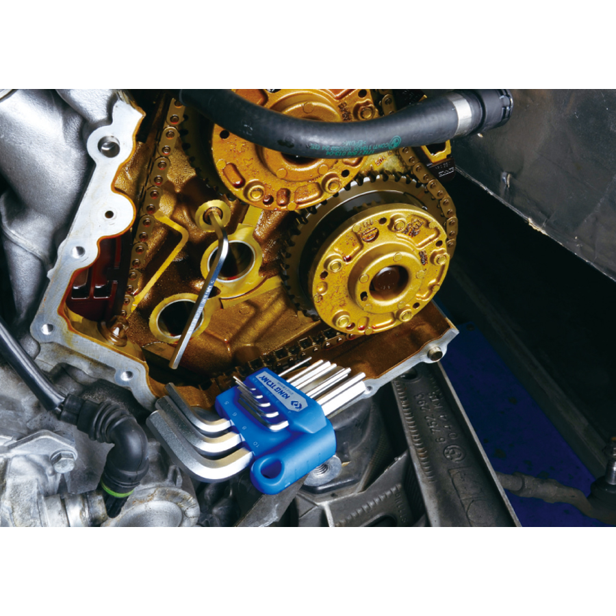 KING TONY Profi-Werkzeuge - Winkel-6-Kantschlüssel, metrisch - 24 mm 114524MR