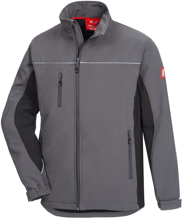 NITRAS Softshelljacke MOTION TEX LIGHT Gr. XXL – Wind- & wasserabweisend, 10.000 mm Wassersäule