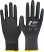 NITRAS SAFETY Schnittschutzhandschuhe ESD 3D CUT C Gr.10 anthrazit/schwarz EN 388 PSA II – 10 Paar