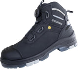 NITRAS Sicherheitsstiefel ULTIMATE STEP MID FIT S7S CI FO SC SR – Metallfrei, wasserdicht, Drehverschluss
