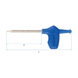 KING TONY Profi-Werkzeuge - L-Griff TORX®Schlüssel - T9 45mm 1163A09R