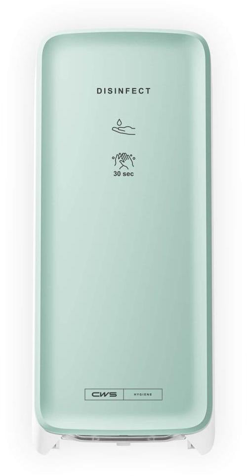 CWS PureLine Panel Mint für PureLine Disinfect Gel NT Desinfektionsgelspender – Frontpanel in Mint