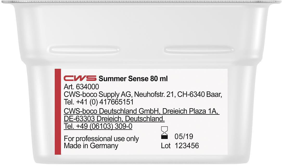 CWS Paradise Air Bar Duft Sweet Orange für Waschraum, WC & Umkleiden – 8x 80 ml