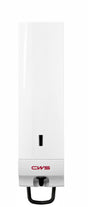 CWS Seifenschaumspender Paradise Foam Universal mit Schloss, weiß, 1000 ml, HxBxT 354,2x93,6x120,4 mm