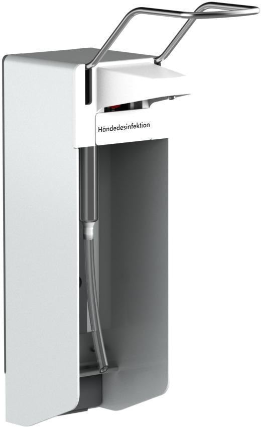 CWS Universalspender 1000 mit Edelstahlpumpe, Alu eloxiert, für 1-L-Flaschen, autoklavierbar