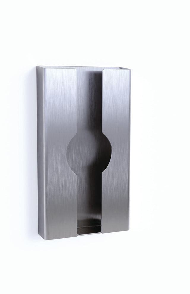 CWS Paradise Stainless Steel Bag Holder für Papiertüten, 205 x 113,5 x 32 mm, Edelstahl matt gebürstet