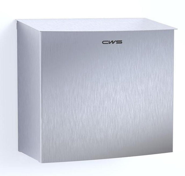 CWS Paradise Hygienebox 6 l Edelstahl – Wandmontage, matt gebürstet