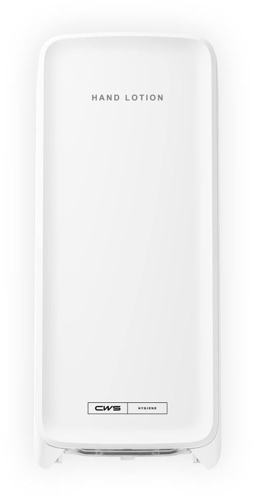 CWS PureLine Handlotion NT Spender – berührungsloser Lotionsspender, weiß, 600 cm³, IoT-fähig