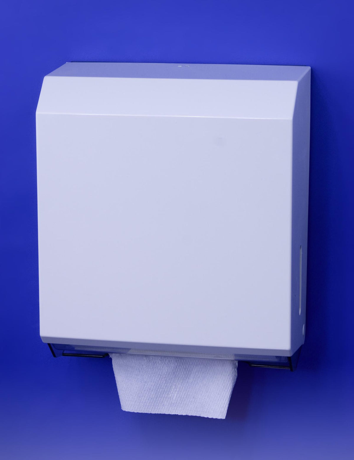 CWS Novoclean B201 Papierhandtuchspender, weiß, 340 x 282 x 132 mm, abschließbar