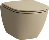 LAUFEN Wand-WC LUA tief 360x490mm spülrandlos weiß mit verdeckter Befestigung