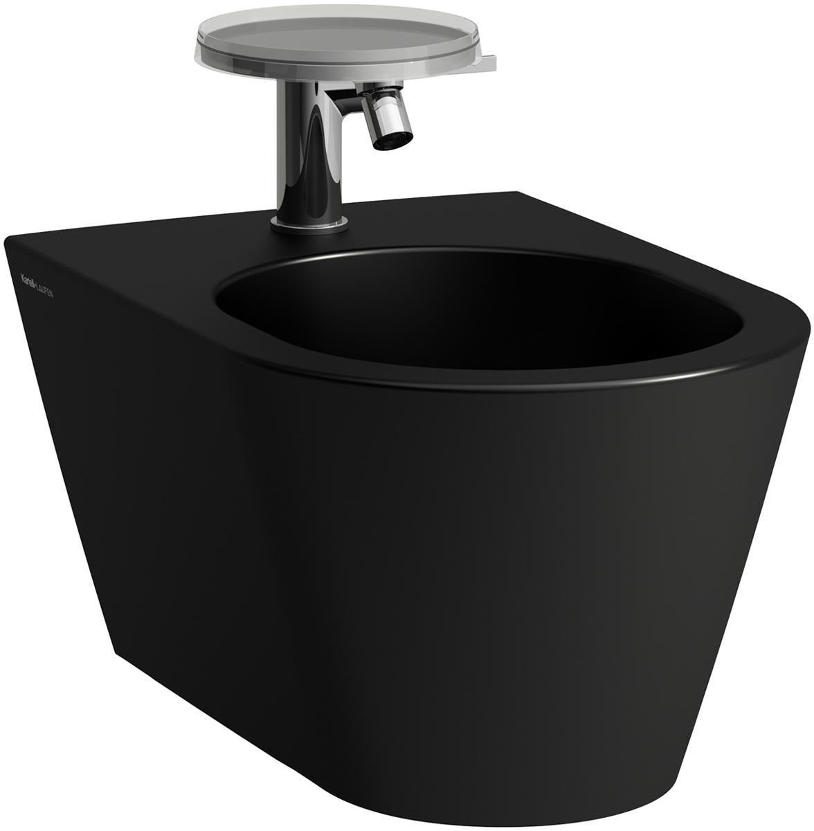 LAUFEN Wandbidet KARTELL 1 Hahnloch weiß – 545 x 370 mm, Wandmontage, ohne seitliches Loch