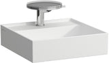 LAUFEN Handwaschbecken KARTELL 460x460mm weiß ohne Überlauf, 1 Hahnloch