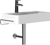 LAUFEN Handtuchhalter VAL chrom, Aufhängefläche 235 mm – Designer-Accessoire von Konstantin Grcic