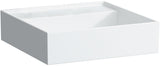 LAUFEN Handwaschbecken KARTELL 460x460mm weiß ohne Überlauf, 1 Hahnloch