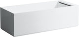 LAUFEN Badewanne KARTELL freistehend 1760x760 mm mit LED-Beleuchtung in Weiß