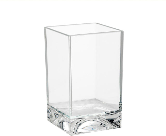 LAUFEN Becher KARTELL BOXY 70 x 70 x 120 mm kristallklar aus Kunststoff