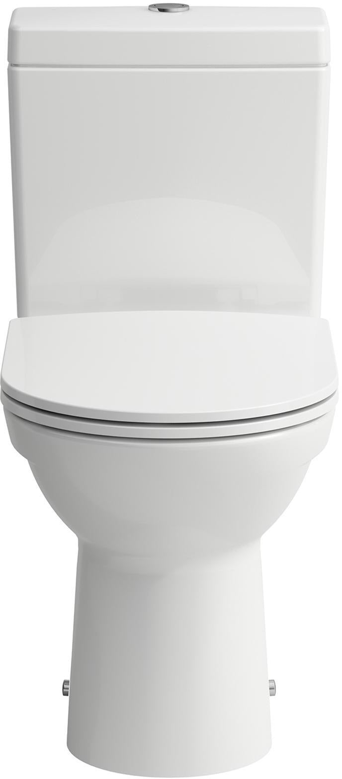 LAUFEN PRO Tiefspül-WC Kombination 670x360x400 mm, Abgang waagerecht, weiß