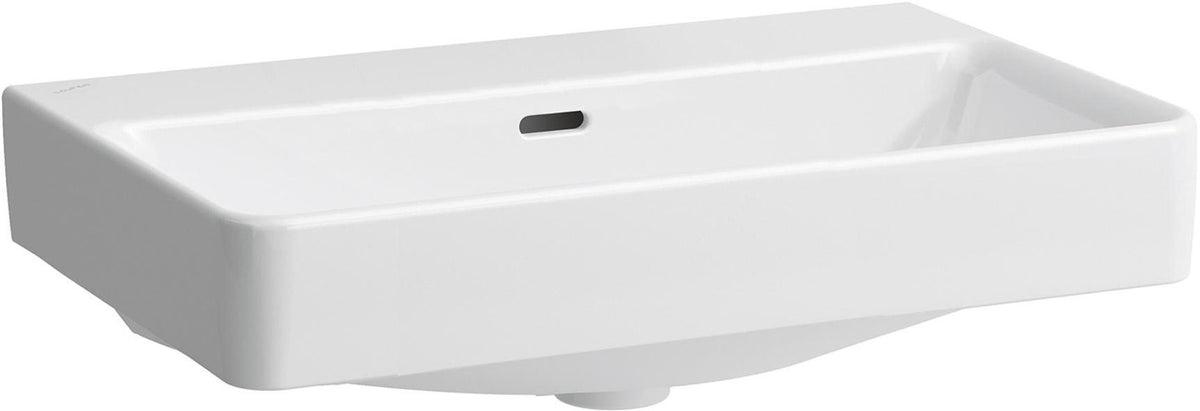 LAUFEN PRO S Waschtisch-Schale 600x380mm mit Überlauf und 1 Hahnloch in Weiß