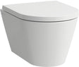 LAUFEN Wand-WC COMPACT KARTELL spülrandlos Tiefspüler weiß 490x370 mm