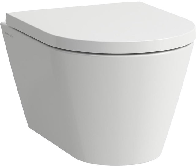 LAUFEN Wand-WC COMPACT KARTELL spülrandlos Tiefspüler weiß 490x370 mm