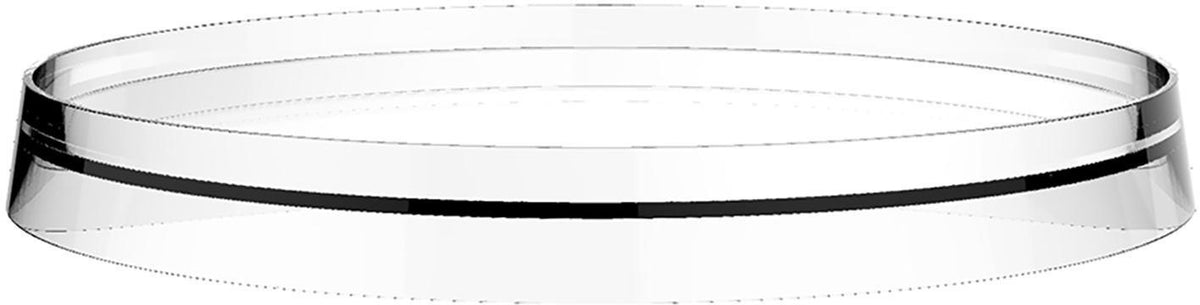 LAUFEN Ersatz-Deko-Disc KARTELL Ø 183 mm in Bernstein – Wandablage & Rollenhalter