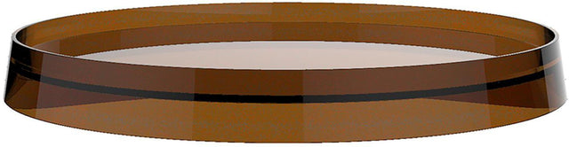 LAUFEN Ersatz-Deko-Disc KARTELL Ø 183 mm in Bernstein – Wandablage & Rollenhalter