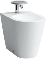 LAUFEN Standbidet KARTELL 1 Hahnloch-Ausführung weiß – Designer-Bidet von Ludovica & Roberto Palomba