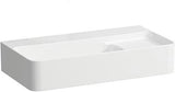 LAUFEN Aufsatzwaschtisch VAL COMPACT 600x315mm ohne Hahnloch mit Überlauf weiß
