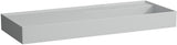 LAUFEN Waschtisch KARTELL LAUFEN 1200x460mm Ablage links ohne Überlauf 1 Hahnloch weiß