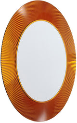 LAUFEN Spiegel KARTELL LAUFEN rund 780 mm bernstein von Ludovica Palomba/Roberto Palomba
