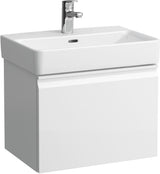 LAUFEN PRO S Waschtischunterbau 510x390x370 mm Weiß Matt mit Schublade und Griffmulde