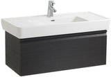 LAUFEN PRO A Waschtischunterbau 450 mm Wenge mit Schublade und Griffmulde