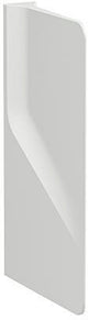 LAUFEN Urinal-Trennwand VAL keramisch weiß 370 x 85 x 690 mm