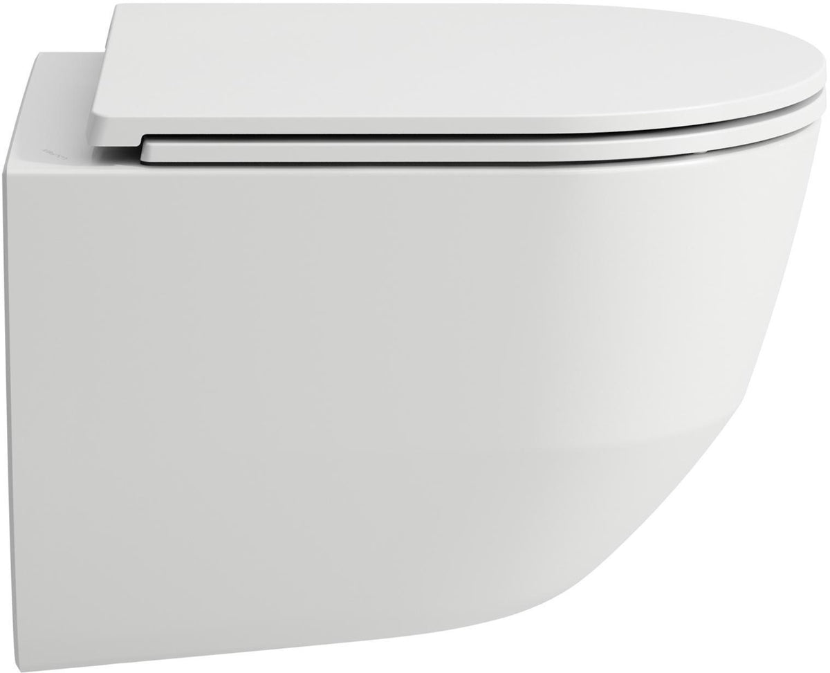 LAUFEN PRO KOMPAKT Wand-Tiefspül-WC Set spülrandlos, verdeckte Befestigung, inkl. WC-Sitz