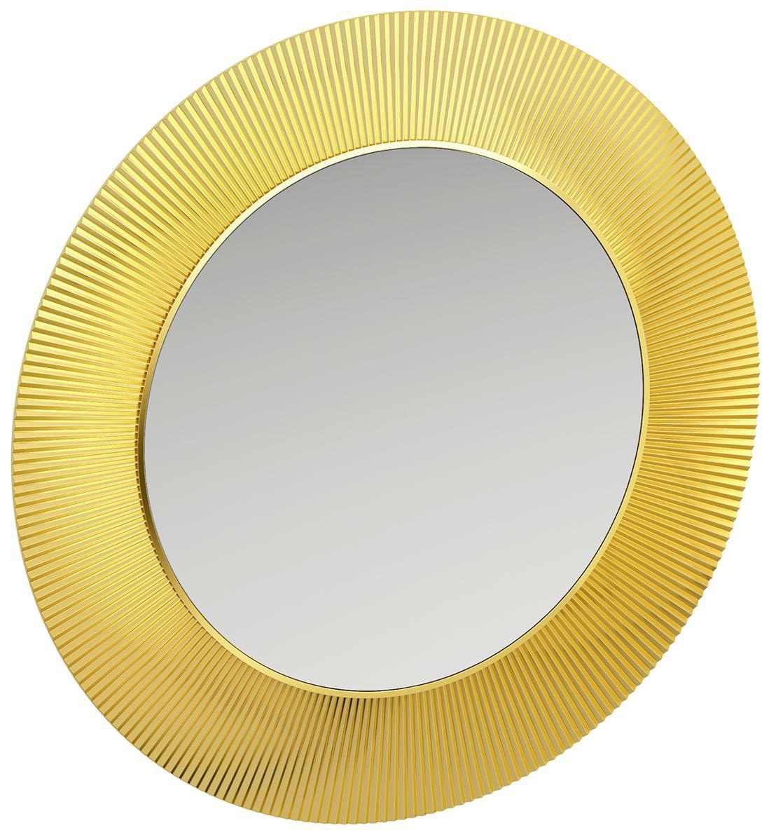 LAUFEN Spiegel KARTELL LAUFEN rund 780 mm bernstein von Ludovica Palomba/Roberto Palomba