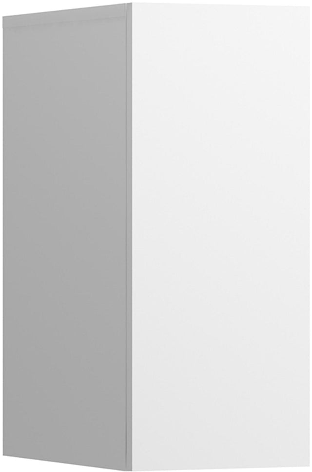 LAUFEN KARTELL Seitenelement 700 x 300 x 485 mm, 1 Tür links, Push & Pull, weiß matt