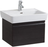 LAUFEN PRO A Waschtischunterbau 450 mm Wenge mit Schublade und Griffmulde