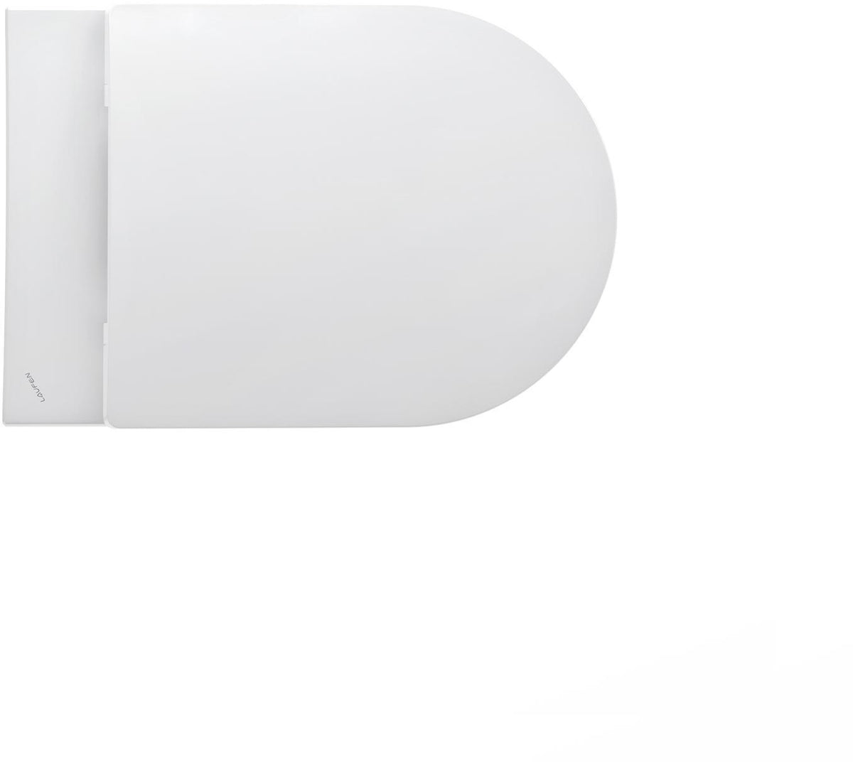 LAUFEN PRO Wand-WC spülrandlos tief 360x530mm weiß – wandhängend