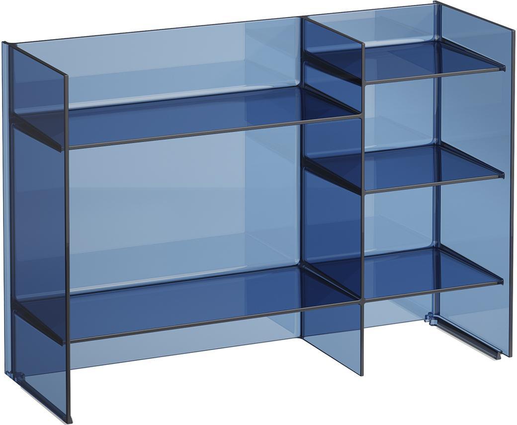 LAUFEN Regal KARTELL 750 x 265 x 530 mm in Bernstein – Freistehendes Designer-Regal von Ludovica & Roberto Palomba