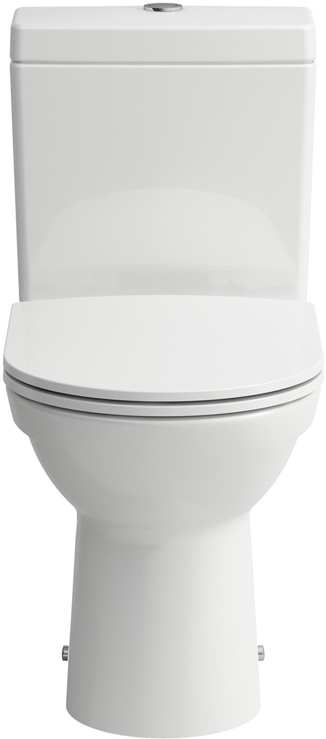 LAUFEN PRO Tiefspül-WC Kombination 670x360x400 mm, Abgang waagerecht, weiß