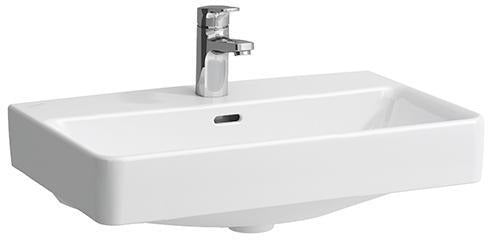 LAUFEN PRO S Waschtisch 550x465 mm, 1 Hahnloch, ohne Überlauf, weiß
