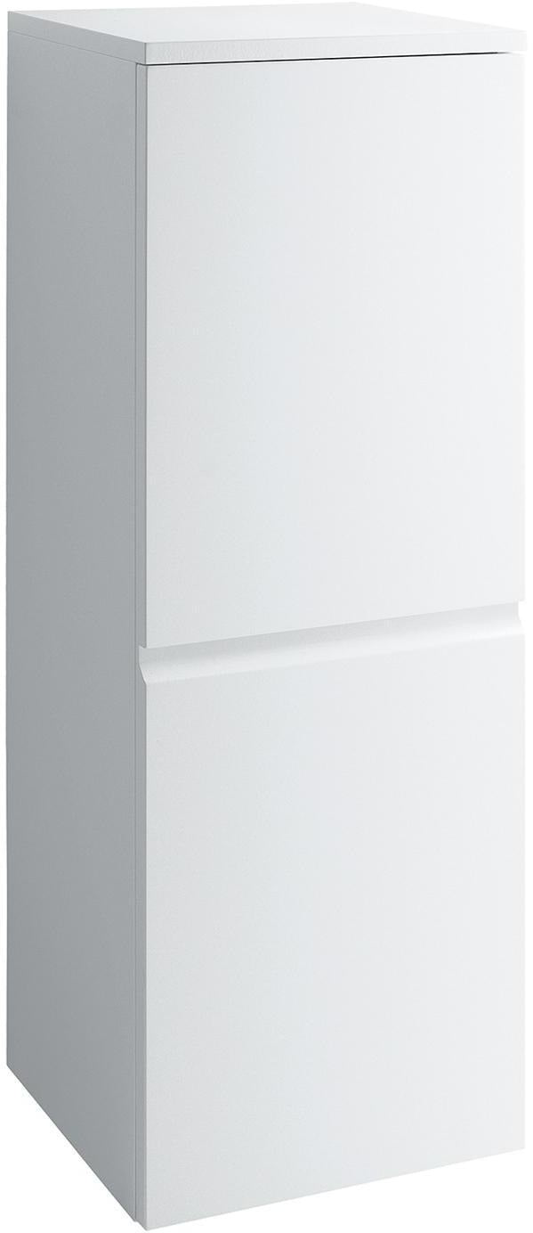 LAUFEN PRO Halbhochschrank 335x1000x350 mm, 1 Tür, Scharnier links, weiß matt