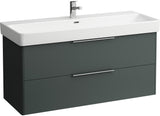 LAUFEN Waschtischunterbau BASE für PRO S 530x1160x440 mm, 2 Schubladen, verkehrsgrau