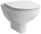 LAUFEN PRO Wand-WC spülrandlos Tiefspüler 53 cm weiß – wandhängend
