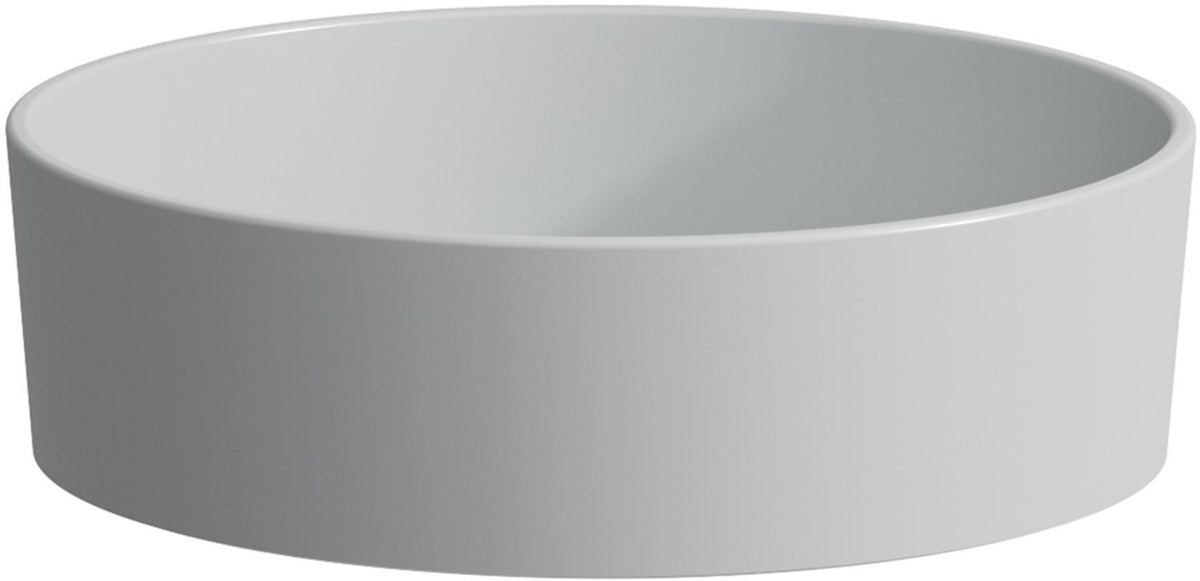 LAUFEN Waschtisch-Schale KARTELL 420x420x135 mm weiß ohne Hahnloch – Aufsatzwaschtisch von Ludovica & Roberto Palomba