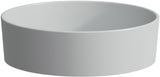 LAUFEN Waschtisch-Schale KARTELL 420x420x135 mm weiß ohne Hahnloch – Aufsatzwaschtisch von Ludovica & Roberto Palomba
