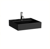 LAUFEN Waschtisch KARTELL 500x460 mm Unterbau mit Überlauf, 1 Hahnloch, weiß – Designer-Keramik