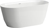 LAUFEN PRO freistehende Badewanne 1500x700mm weiß Mineralwerkstoff mit Schürze