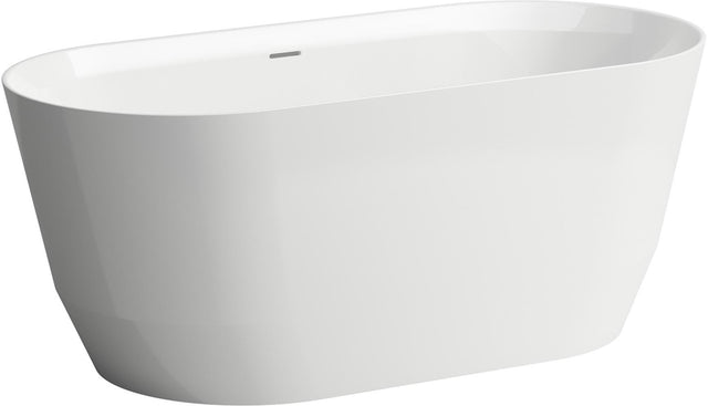 LAUFEN PRO freistehende Badewanne 1500x700mm weiß Mineralwerkstoff mit Schürze