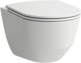 LAUFEN PRO Wand-WC Set spülrandlos 530x365x350 mm weiß